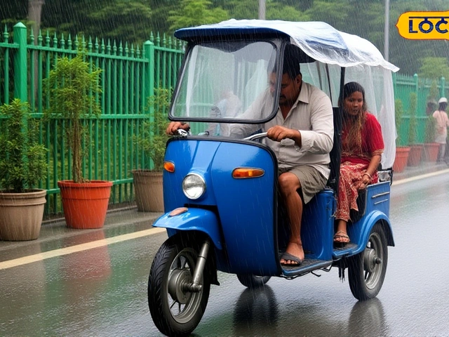 दिल्ली‑NCR में भारी बारिश, IMD ने सूत्रह‑संतरा चेतावनी जारी